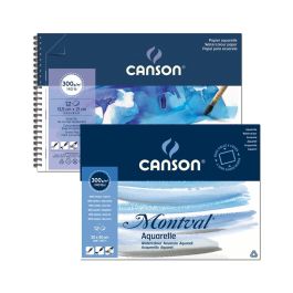 Canson Montval 300 GSM Fine Grain Sheets / Pad / Spiral Pad and Rolls