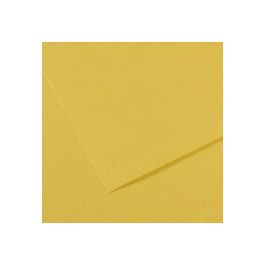 Canson Mi-Teintes Pastel Paper - 50 cm x 65 cm or 19.68'' x 25.59'' - Anis (107) - Honeycomb + Fine Grain 160 GSM - Pack of 25 Sheets