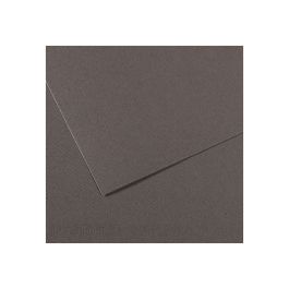 Canson Mi-Teintes Pastel Paper - A4 - Dark Grey (345) - Honeycomb + Fine Grain 160 GSM - Pack of 10 Sheets