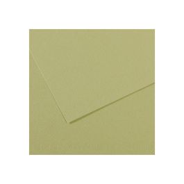 Canson Mi-Teintes Pastel Paper - A4 - Light Green (480) - Honeycomb + Fine Grain 160 GSM - Pack of 10 Sheets