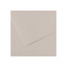 Canson Mi-Teintes Pastel Paper - 50 cm x 65 cm or 19.68'' x 25.59'' - Pearl Grey (120) - Honeycomb + Fine Grain 160 GSM - Pack of 25 Sheets