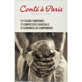 Conte a' Paris 2359 - Compressed Charcoals - Set of 12 - Assorted