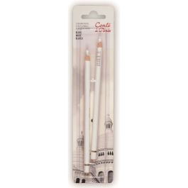 Conte a' Paris Pastel Pencil - White - Blister Pack 2 Pencils