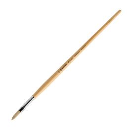 Escoda Clasico White Chungking Hog Bristle Brush - Series 5030 - Filbert - Long Handle - Size: 14