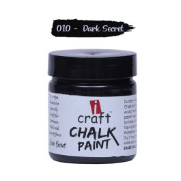 iCraft Chalk Paint Dark Secret - Jar of 100 ML