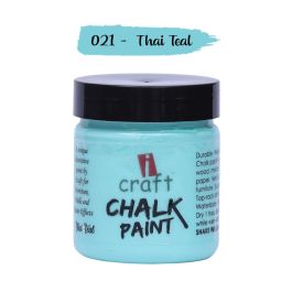 iCraft Chalk Paint Thai Teal - Jar of 100 ML