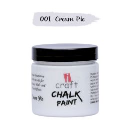 iCraft Chalk Paint Cream Pie - Jar of 250 ML