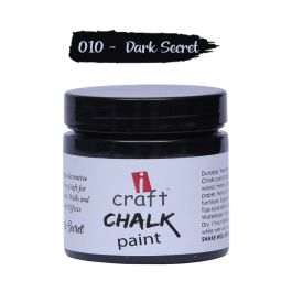 iCraft Chalk Paint Dark Secret - Jar of 250 ML