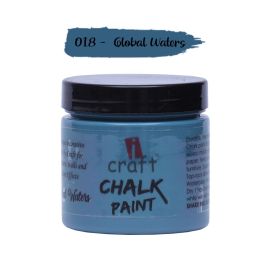 iCraft Chalk Paint Global Waters - Jar of 250 ML