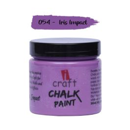 iCraft Chalk Paint Iris Impact - Jar of 250 ML