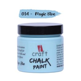 iCraft Chalk Paint Magic Blue - Jar of 250 ML