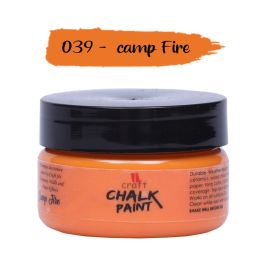 iCraft Chalk Paint Camp Fire - Jar of 50 ML