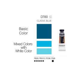 Mijello Mission White Class Hybrid Designers Gouache - Classic Blue (780) - 15 ML