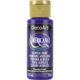 DecoArt Americana Matte Acrylic Paint - 59 ML (2 Oz) Bottle - Dioxazine Purple (101)