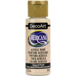 DecoArt Americana Matte Acrylic Paint - 59 ML (2 Oz) Bottle - Sugared Peach (354)