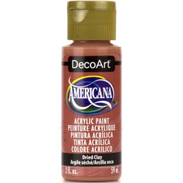 DecoArt Americana Matte Acrylic Paint - 59 ML (2 Oz) Bottle - Dried Clay (356)