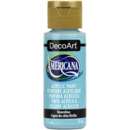 DecoArt Americana Matte Acrylic Paint - 59 ML (2 Oz) Bottle - Shoreline (365)