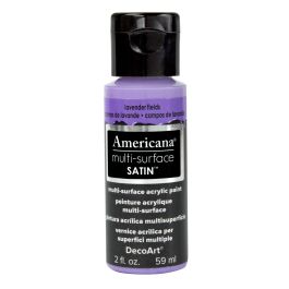 DecoArt Americana Multi Surface Satin Acrylic Paint - 59 ML (2 Oz) - Lavender Fields (530)