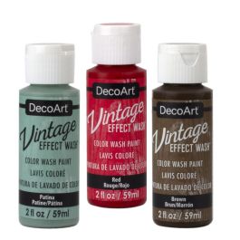 DecoArt Vintage Effects Wash - Layering Acrylic Paint