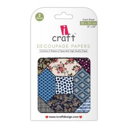 iCraft Decoupage Paper - Perfect Patches 15 x 20