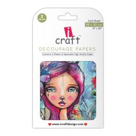 iCraft Decoupage Paper - Youth Tale 15 x 20