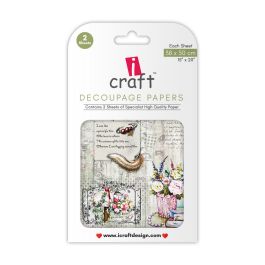 iCraft Decoupage Paper - Squeaking Squirrel 15 x 20