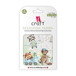 iCraft Decoupage Paper - The Toddler’s Story 15 x 20