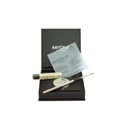 Viarco ArtGraf Watercolour Graphite Kit with Graphite Tin + Soft Stick + Brush