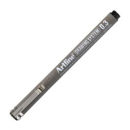 Artline Technical Drawing Pen - Water-Based Pigment Ink - Black - 0.3 MM