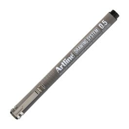 Artline Technical Drawing Pen - Water-Based Pigment Ink - Black - 0.5 MM