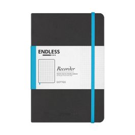 Endless Recorder - Infinite Space (Black) - Tomoe River Paper - 68 GSM Dotted A5 (8.3 x 5.6