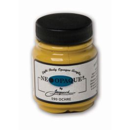 Jacquard Neopaque Fabric Colour - 2.25 Oz (66.54 ML) Jar - Ochre (590)