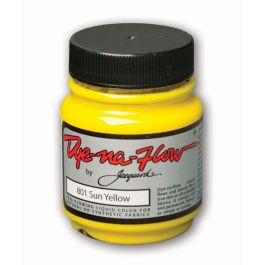 Jacquard Fabric Colours - Dye-Na-Flow - 66.54 ML (2.25 Oz) Bottle - Sun Yellow (801)