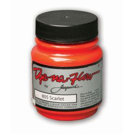 Jacquard Fabric Colours - Dye-Na-Flow - 66.54 ML (2.25 Oz) Bottle - Scarlet (805)