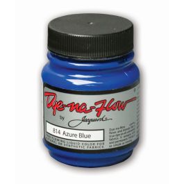 Jacquard Fabric Colours - Dye-Na-Flow - 66.54 ML (2.25 Oz) Bottle - Azure Blue (814)