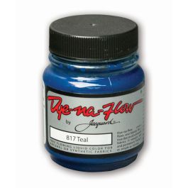 Jacquard Fabric Colours - Dye-Na-Flow - 66.54 ML (2.25 Oz) Bottle - Teal (817)