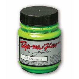 Jacquard Fabric Colours - Dye-Na-Flow - 66.54 ML (2.25 Oz) Bottle - Chartreuse (818)