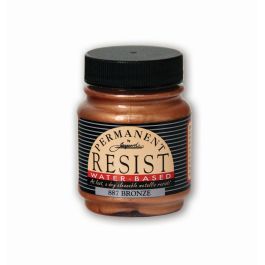 Jacquard Permanent Water-Based - Resist - 66.54 ML (2.25 Oz) Jar - Bronze (887)