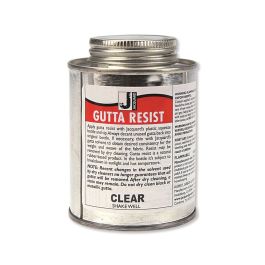 Jacquard Gutta Resist - Solvent-based - 236 ML (8 Oz) Tin - Clear (780)