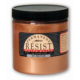 Jacquard Permanent Water-Based - Resist - 236.58 ML (8 Oz) Jar - Bronze (887)