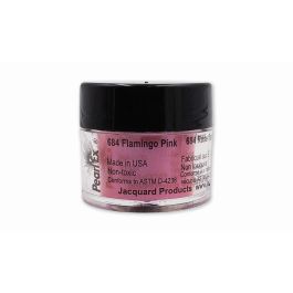 Jacquard Pearl Ex Powdered Pigments - 0.11 Oz (3 GM) Jar - Flamingo Pink (684)