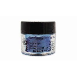 Jacquard Pearl Ex Powdered Pigments - 0.11 Oz (3 GM) Jar - True Blue (687)