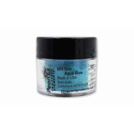 Jacquard Pearl Ex Powdered Pigments - 0.11 Oz (3 GM) Jar - Duo Aqua-Blue (695)