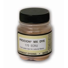 Jacquard Fabric Colours - Procion MX - Fiber Reactive Cold Water Dyes - 18.71 GM (2/3 Oz) Bottle - Ecru (170)