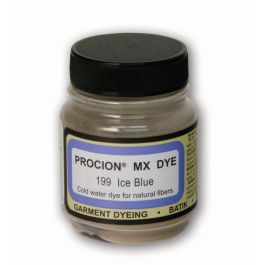 Jacquard Fabric Colours - Procion MX - Fiber Reactive Cold Water Dyes - 18.71 GM (2/3 Oz) Bottle - Ice Blue (199)