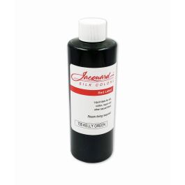 Jacquard Red Label - Silk Colour Dyes - 250 ML (8 Oz) Bottle - Kelly Green (735)