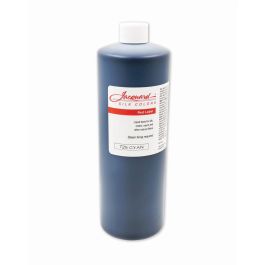 Jacquard Red Label - Silk Colour Dyes - 950 ML (1 Qt) Bottle - Cyan (725)