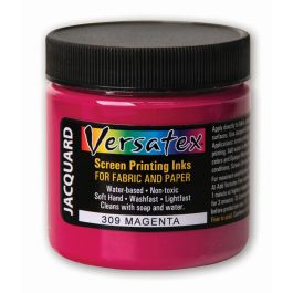 Jacquard Versatex Screen Printing Ink - 4 Oz (118.29 ML) Jar - Magenta (309)