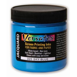 Jacquard Versatex Screen Printing Ink - 4 Oz (118.29 ML) Jar - Sky Blue (320)