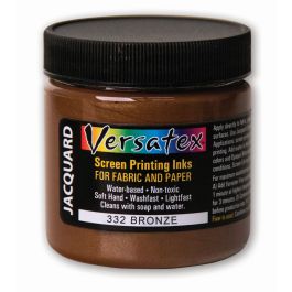 Jacquard Versatex Screen Printing Ink - 4 Oz (118.29 ML) Jar - Bronze (332)